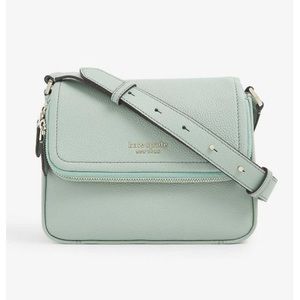 Kate Spade Run Around Large Flap Crossbody in blueglow